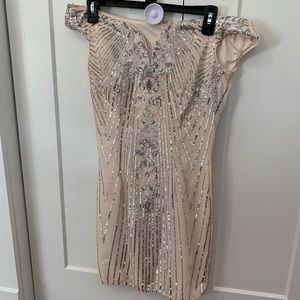 Beautiful Sequin Homecoming dress